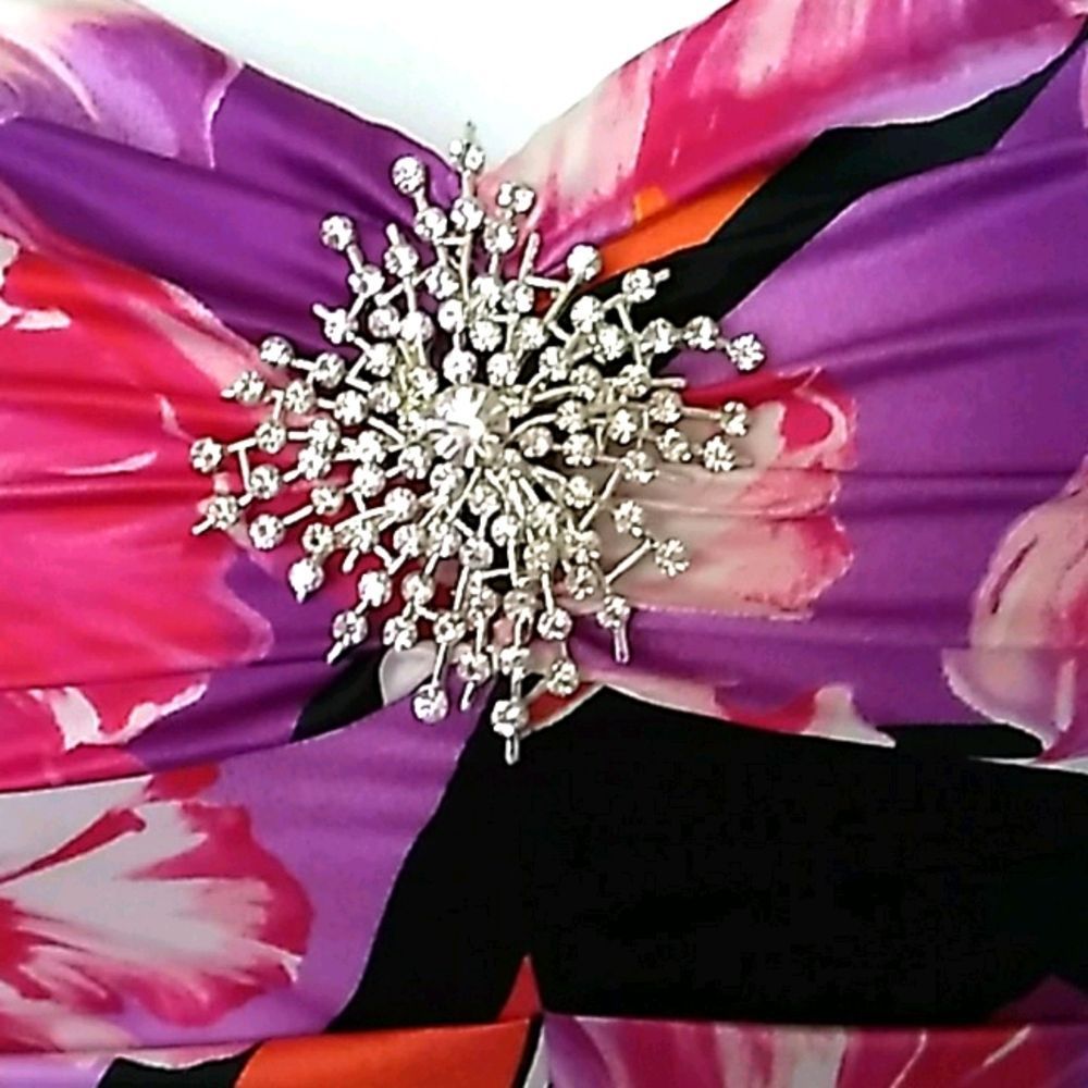 Cache Strapless Prom/Cocktail Dress.Size 2 - Picture 5 of 11